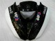 Schwarz Weiß 3M Touch4 09-12 Kawasaki ZX6R Motorrad Verkleidungen Schwarz Weiß 3M Touch4 09-12 Kawasaki ZX6R Motorrad Verkleidungen