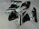 Schwarz Weiß 3M Touch4 09-12 Kawasaki ZX6R Motorrad Verkleidungen Schwarz Weiß 3M Touch4 09-12 Kawasaki ZX6R Motorrad Verkleidungen