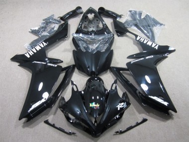 Schwarz Weiß Aufkleber 07-08 Yamaha YZF R1 Motorrad Verkleidung