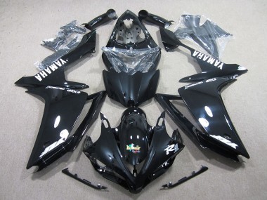 Schwarz Weiß Aufkleber 07-08 Yamaha YZF R1 Motorrad Verkleidungen