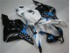 Schwarz Weiß Blau 09-12 Honda CBR600RR Motorrad Verkleidung Schwarz Weiß Blau 09-12 Honda CBR600RR Motorrad Verkleidung
