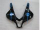 Schwarz Weiß Blau 09-12 Honda CBR600RR Motorrad Verkleidung Schwarz Weiß Blau 09-12 Honda CBR600RR Motorrad Verkleidung
