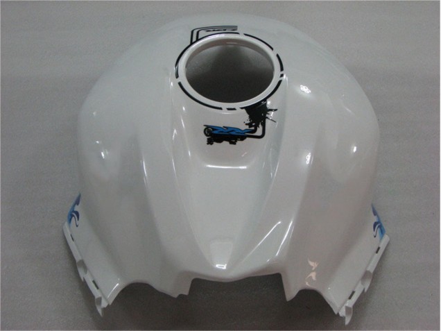 Schwarz Weiß Blau 09-12 Honda CBR600RR Motorrad Verkleidung Schwarz Weiß Blau 09-12 Honda CBR600RR Motorrad Verkleidung