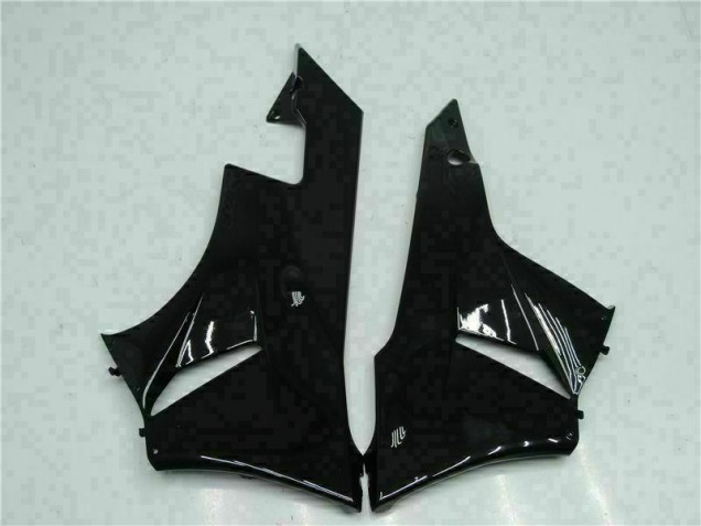 Schwarz Weiß Ninja 636 09-12 Kawasaki ZX6R Motorrad Verkleidung Schwarz Weiß Ninja 636 09-12 Kawasaki ZX6R Motorrad Verkleidung