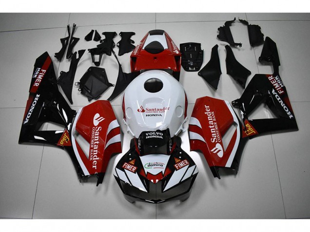 Schwarz Weiß Rot SantUnder 12-16 Honda CBR1000RR Motorrad Verkleidung Schwarz Weiß Rot SantUnder 12-16 Honda CBR1000RR Motorrad Verkleidung
