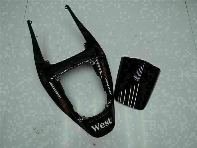 Schwarz West 05-06 Honda CBR600RR Motorrad Verkleidung Schwarz West 05-06 Honda CBR600RR Motorrad Verkleidung