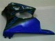 Schwarz mit Blaur Flamme 00-02 Kawasaki ZX6R Motorrad Verkleidung Schwarz mit Blaur Flamme 00-02 Kawasaki ZX6R Motorrad Verkleidung