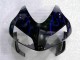 Schwarz mit Blaur Flamme 03-04 Honda CBR600RR Motorrad Verkleidung Schwarz mit Blaur Flamme 03-04 Honda CBR600RR Motorrad Verkleidung