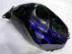 Schwarz mit Blaur Flamme 03-04 Honda CBR600RR Motorrad Verkleidung Schwarz mit Blaur Flamme 03-04 Honda CBR600RR Motorrad Verkleidung