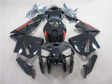 Schwarz mit Rot 05-06 Honda CBR600RR Motorrad Verkleidung