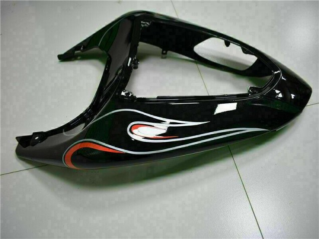Schwarz rote Flamme 06-07 Kawasaki ZX10R Motorrad Verkleidungen Schwarz rote Flamme 06-07 Kawasaki ZX10R Motorrad Verkleidungen
