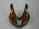 Schwarz rote Flamme 07-08 Kawasaki ZX6R Motorrad Verkleidung Schwarz rote Flamme 07-08 Kawasaki ZX6R Motorrad Verkleidung