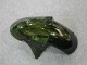 Schwarz rote Flamme 07-08 Kawasaki ZX6R Motorrad Verkleidung Schwarz rote Flamme 07-08 Kawasaki ZX6R Motorrad Verkleidung