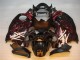 Schwarz rote Flamme 96-07 Suzuki GSXR 1300 Hayabusa Motorrad Verkleidungen Schwarz rote Flamme 96-07 Suzuki GSXR 1300 Hayabusa Motorrad Verkleidungen