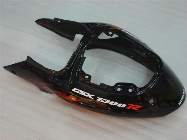 Schwarz rote Flamme 96-07 Suzuki GSXR 1300 Hayabusa Motorrad Verkleidungen Schwarz rote Flamme 96-07 Suzuki GSXR 1300 Hayabusa Motorrad Verkleidungen
