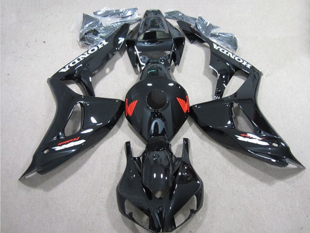 Schwarz roter Fireblade Aufkleber 06-07 Honda CBR1000RR Motorrad Verkleidung Schwarz roter Fireblade Aufkleber 06-07 Honda CBR1000RR Motorrad Verkleidung