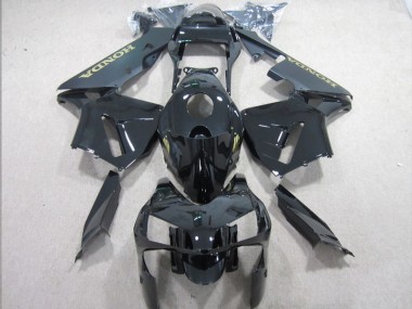 Schwarz und Gold Aufkleber 03-04 Honda CBR600RR Motorrad Vollverkleidung