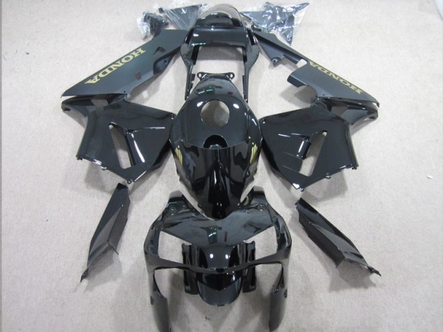 Schwarz und Gold Aufkleber 03-04 Honda CBR600RR Motorrad Vollverkleidung Schwarz und Gold Aufkleber 03-04 Honda CBR600RR Motorrad Vollverkleidung
