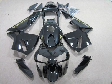 Schwarz und Gold Aufkleber 05-06 Honda CBR600RR Motorrad Verkleidung