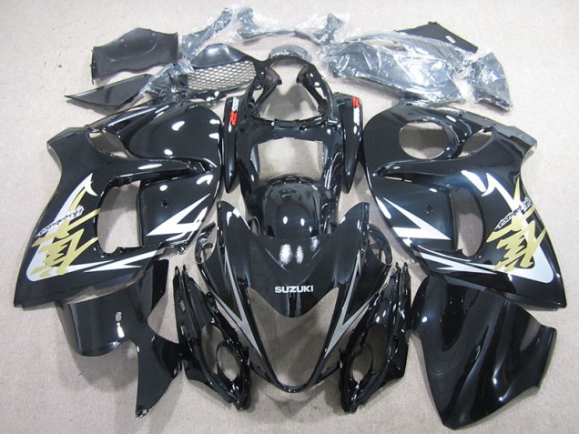 Schwarz und Gold Aufkleber 08-19 Suzuki GSXR 1300 Hayabusa Motorrad Verkleidung Schwarz und Gold Aufkleber 08-19 Suzuki GSXR 1300 Hayabusa Motorrad Verkleidung