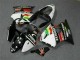 Schwarz weißer Eurobet 00-02 Kawasaki ZX6R Motorrad Verkleidung Schwarz weißer Eurobet 00-02 Kawasaki ZX6R Motorrad Verkleidung