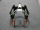 Schwarz weißer Eurobet 00-02 Kawasaki ZX6R Motorrad Verkleidung Schwarz weißer Eurobet 00-02 Kawasaki ZX6R Motorrad Verkleidung