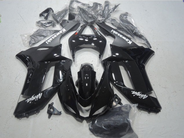 Schwarz weißer Ninja 07-08 Kawasaki ZX6R Motorrad Verkleidung Schwarz weißer Ninja 07-08 Kawasaki ZX6R Motorrad Verkleidung