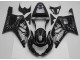 Schwarze weiße Flamme 01-03 Suzuki GSXR 600/750 Motorrad Verkleidung Schwarze weiße Flamme 01-03 Suzuki GSXR 600/750 Motorrad Verkleidung