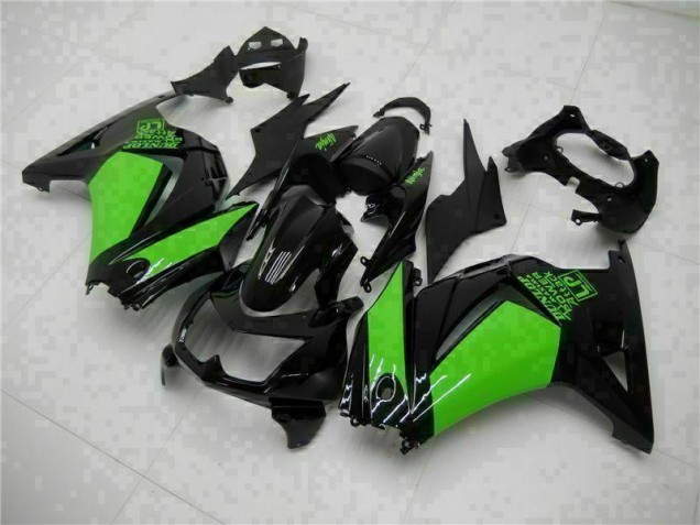 Schwarzer Grün Ninja 08-12 Kawasaki EX250 Motorrad Verkleidung