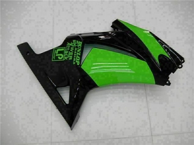 Schwarzer Grün Ninja 08-12 Kawasaki EX250 Motorrad Verkleidung