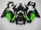 Schwarzer Grün Ninja 08-12 Kawasaki EX250 Motorrad Verkleidung