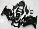 Schwarzer Ninja 08-12 Kawasaki EX250 Motorrad Verkleidung