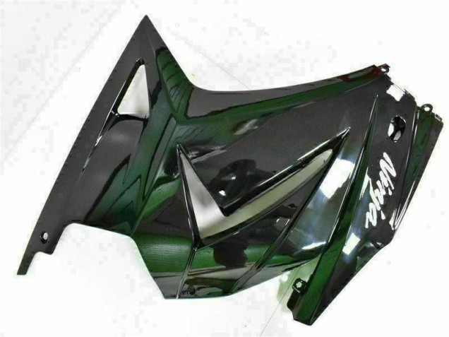 Schwarzer Ninja 08-12 Kawasaki EX250 Motorrad Verkleidung
