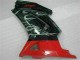 Schwarzer Roter Ninja 08-12 Kawasaki EX250 Motorrad Verkleidung Schwarzer Roter Ninja 08-12 Kawasaki EX250 Motorrad Verkleidung