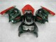 Schwarzer Roter Ninja 08-12 Kawasaki EX250 Motorrad Verkleidung Schwarzer Roter Ninja 08-12 Kawasaki EX250 Motorrad Verkleidung