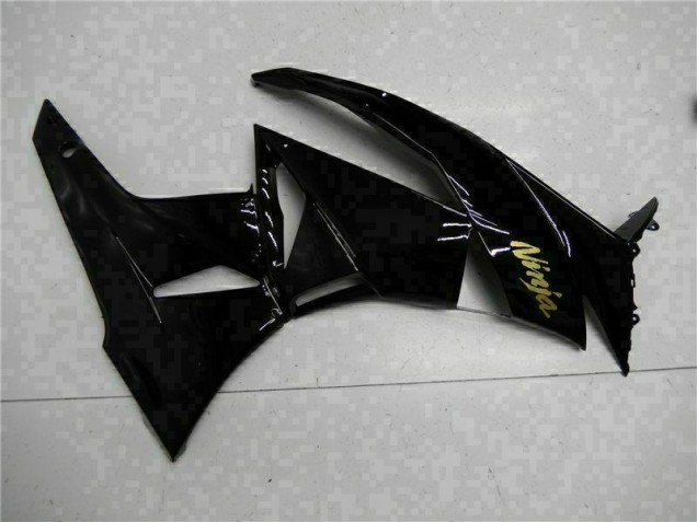 Schwarzgold Ninja 09-12 Kawasaki ZX6R Motorrad Verkleidung Schwarzgold Ninja 09-12 Kawasaki ZX6R Motorrad Verkleidung