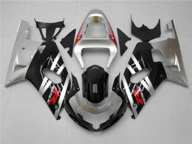 Silber 01-03 Suzuki GSXR 600/750 Motorrad Verkleidung