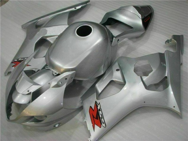 Silber 03-04 Suzuki GSXR 1000 Motorrad Verkleidung Silber 03-04 Suzuki GSXR 1000 Motorrad Verkleidung