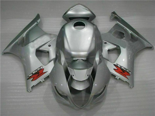 Silber 03-04 Suzuki GSXR 1000 Motorrad Verkleidung Silber 03-04 Suzuki GSXR 1000 Motorrad Verkleidung