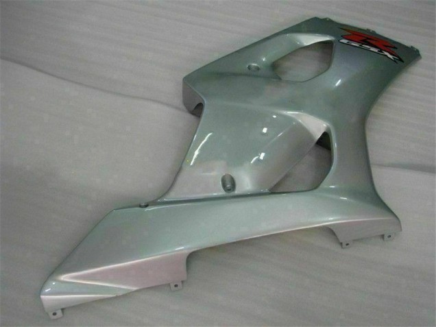 Silber 03-04 Suzuki GSXR 1000 Motorrad Verkleidung & Plastik Silber 03-04 Suzuki GSXR 1000 Motorrad Verkleidung & Plastik