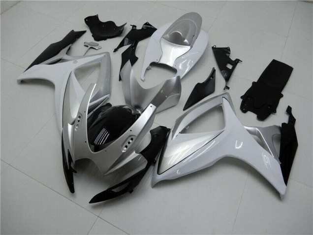 Silber 06-07 Suzuki GSXR 600/750 Motorrad Verkleidungen Silber 06-07 Suzuki GSXR 600/750 Motorrad Verkleidungen