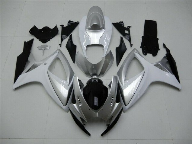 Silber 06-07 Suzuki GSXR 600/750 Motorrad Verkleidungen Silber 06-07 Suzuki GSXR 600/750 Motorrad Verkleidungen
