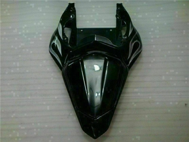 Silber Flamme Schwarz 06-07 Yamaha YZF R6 Motorrad Verkleidung Silber Flamme Schwarz 06-07 Yamaha YZF R6 Motorrad Verkleidung
