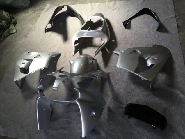 Silber Glänzend Schwarz 02-03 Kawasaki ZX9R Motorrad Verkleidungen Silber Glänzend Schwarz 02-03 Kawasaki ZX9R Motorrad Verkleidungen