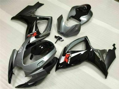 Silber Grau 06-07 Suzuki GSXR 600/750 Motorrad Verkleidung