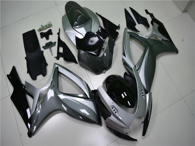 Silber Grau 06-07 Suzuki GSXR 600/750 Motorrad Verkleidungen Silber Grau 06-07 Suzuki GSXR 600/750 Motorrad Verkleidungen