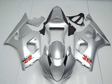 Silber OEM Stil 03-04 Suzuki GSXR 1000 Motorrad Verkleidung