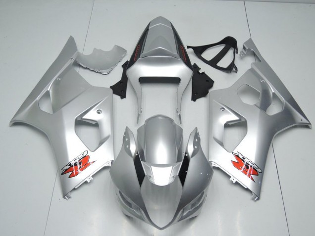Silber OEM Stil 03-04 Suzuki GSXR 1000 Motorrad Verkleidung Silber OEM Stil 03-04 Suzuki GSXR 1000 Motorrad Verkleidung