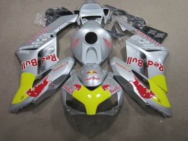 Silber Rot Bull 04-05 Honda CBR1000RR Motorrad Verkleidung