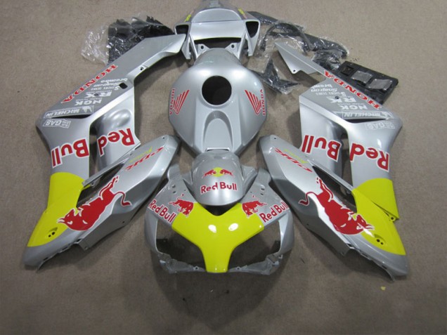 Silber Rot Bull 04-05 Honda CBR1000RR Motorrad Verkleidung Silber Rot Bull 04-05 Honda CBR1000RR Motorrad Verkleidung